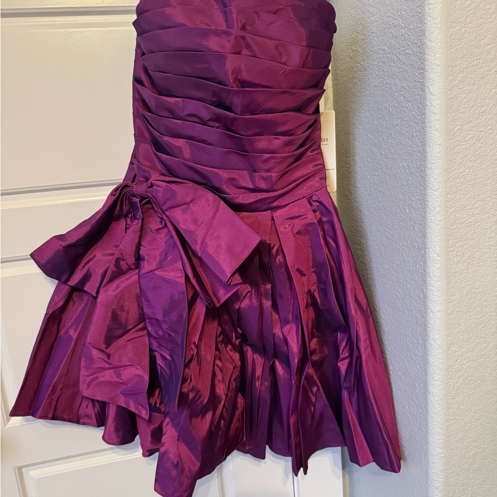 Purple Homecoming dress